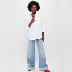 Tuckernuck Blanc Willow Blouse Size XL